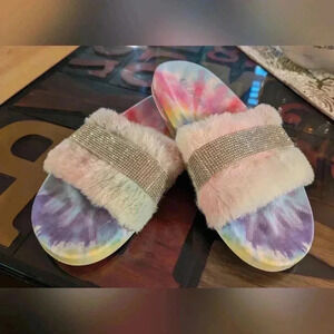 Liliana Tie-dyed Slides Size 8